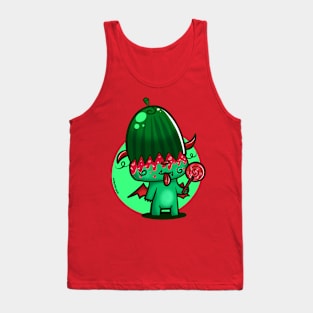 watermelon monster Tank Top